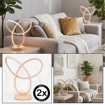 Jolor Tafellamp LED Zandkleurig, 1-licht