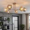 Ripoll Plafondlamp, Kogellampje Zandkleurig, 6-lichts