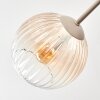 Koyoto Plafondlamp, Kogellampje 78 cm Zandkleurig, 6-lichts