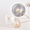 Ripoll Plafondlamp, Kogellampje Zandkleurig, 6-lichts
