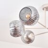 Ripoll Plafondlamp, Kogellampje Zandkleurig, 6-lichts