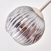 Ripoll Plafondlamp, Kogellampje Zandkleurig, 6-lichts