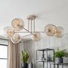 Ripoll Plafondlamp, Kogellampje Zandkleurig, 6-lichts