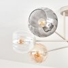 Koyoto Plafondlamp, Kogellampje 78 cm Zandkleurig, 6-lichts