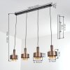 Traak Hanglamp, Hanglamp Brons, Zwart, 4-lichts