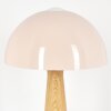 Paddenstoel look  Forgek Tafellamp Champagne, houtlook, 1-licht