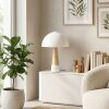 Paddestoel lamp  Forgek Tafellamp houtlook, Zandkleurig, 1-licht