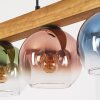 Koyoto Hanglamp, Kogellampje, Hanglamp Natuurlijke kleuren, Zwart, 4-lichts