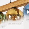 Koyoto Hanglamp, Kogellampje, Hanglamp Natuurlijke kleuren, Zwart, 4-lichts