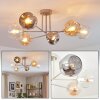 Ripoll Plafondlamp, Kogellampje Zandkleurig, 6-lichts