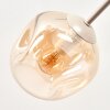 Ripoll Plafondlamp, Kogellampje Zandkleurig, 6-lichts