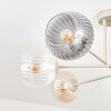 Koyoto Plafondlamp, Kogellampje 78 cm Zandkleurig, 6-lichts