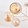Ripoll Plafondlamp, Kogellampje Zandkleurig, 6-lichts