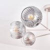 Ripoll Plafondlamp, Kogellampje Zandkleurig, 6-lichts