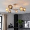 Ripoll Plafondlamp, Kogellampje Zandkleurig, 6-lichts