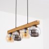 Koyoto Hanglamp, Kogellampje, Hanglamp Natuurlijke kleuren, Zwart, 4-lichts
