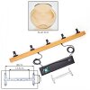 Koyoto Hanglamp, Kogellampje, Hanglamp Natuurlijke kleuren, Zwart, 5-lichts