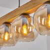Koyoto Hanglamp, Kogellampje, Hanglamp Natuurlijke kleuren, Zwart, 5-lichts