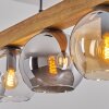 Koyoto Hanglamp, Kogellampje, Hanglamp Natuurlijke kleuren, Zwart, 5-lichts