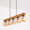 Koyoto Hanglamp, Kogellampje, Hanglamp Natuurlijke kleuren, Zwart, 5-lichts