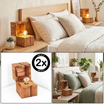 Mirala Tafellamp LED Natuurlijke kleuren, 1-licht