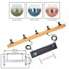 Koyoto Hanglamp, Kogellampje, Hanglamp Natuurlijke kleuren, Zwart, 5-lichts