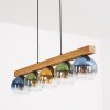 Koyoto Hanglamp, Kogellampje, Hanglamp Natuurlijke kleuren, Zwart, 5-lichts