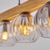 Koyoto Hanglamp, Kogellampje, Hanglamp Natuurlijke kleuren, Zwart, 5-lichts