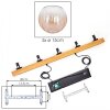 Koyoto Hanglamp, Kogellampje, Hanglamp Natuurlijke kleuren, Zwart, 5-lichts