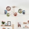 Koyoto Plafondlamp, Kogellampje 78 cm Zandkleurig, 6-lichts