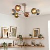 Koyoto Plafondlamp, Kogellampje 78 cm Zandkleurig, 6-lichts