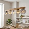 Ripoll Hanglamp, Kogellampje, Hanglamp Natuurlijke kleuren, Zwart, 5-lichts