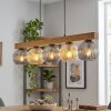 Ripoll Hanglamp, Kogellampje, Hanglamp Natuurlijke kleuren, Zwart, 5-lichts
