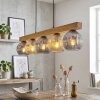Ripoll Hanglamp, Kogellampje, Hanglamp Natuurlijke kleuren, Zwart, 5-lichts