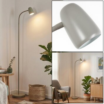 Kolin Staande lamp Zandkleurig, 1-licht