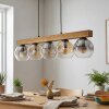 Ripoll Hanglamp, Kogellampje, Hanglamp Natuurlijke kleuren, Zwart, 5-lichts