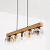 Ripoll Hanglamp, Kogellampje, Hanglamp Natuurlijke kleuren, Zwart, 5-lichts