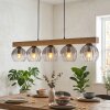 Koyoto Hanglamp, Kogellampje, Hanglamp Natuurlijke kleuren, Zwart, 5-lichts