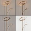 Melak Staande lamp, Leeslamp LED Goud, 2-lichts