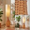 Nalek Staande lamp Bruin, houtlook, 2-lichts