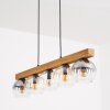 Koyoto Hanglamp, Kogellampje, Hanglamp Natuurlijke kleuren, Zwart, 5-lichts