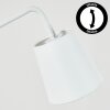Talor Staande lamp Wit, 1-licht