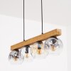 Ripoll Hanglamp, Kogellampje, Hanglamp Natuurlijke kleuren, Zwart, 4-lichts