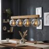 Ripoll Hanglamp, Kogellampje, Hanglamp Natuurlijke kleuren, Zwart, 4-lichts