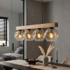 Ripoll Hanglamp, Kogellampje, Hanglamp Natuurlijke kleuren, Zwart, 4-lichts