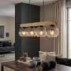 Koyoto Hanglamp, Kogellampje, Hanglamp Natuurlijke kleuren, Zwart, 4-lichts