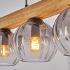 Koyoto Hanglamp, Kogellampje, Hanglamp Natuurlijke kleuren, Zwart, 4-lichts