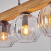 Koyoto Hanglamp, Kogellampje, Hanglamp Natuurlijke kleuren, Zwart, 4-lichts