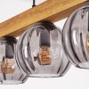 Koyoto Hanglamp, Kogellampje, Hanglamp Natuurlijke kleuren, Zwart, 4-lichts