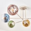 Koyoto Plafondlamp, Kogellampje 78 cm Zandkleurig, 6-lichts